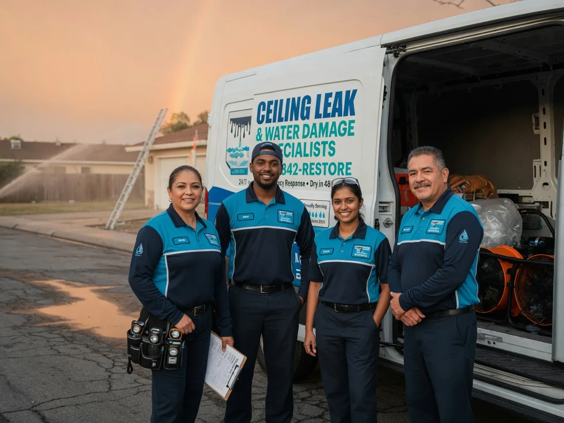 Ceiling Leak Cleanup company in Colgate, WI
